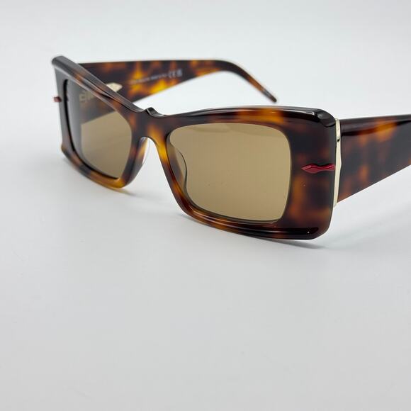 Christian Louboutin Sunglasses Hot Chick LB0039 52E Dark Havana Brown Lens 54mm main image 13